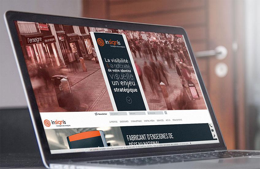 Site responsive Enseigniste Rennes