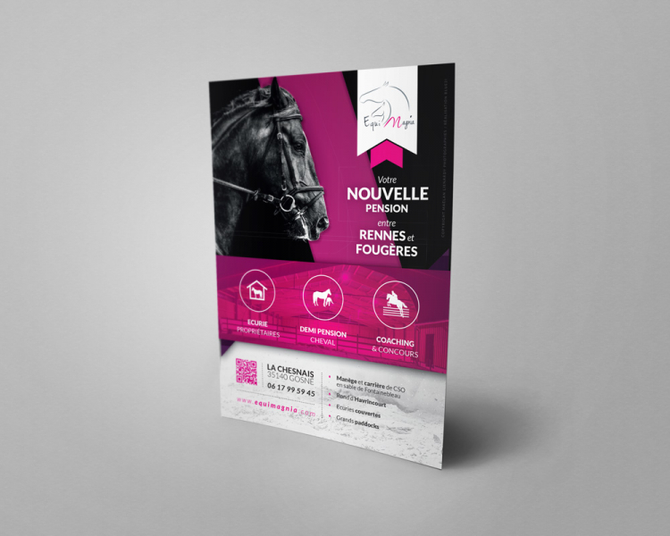 Création impression flyer