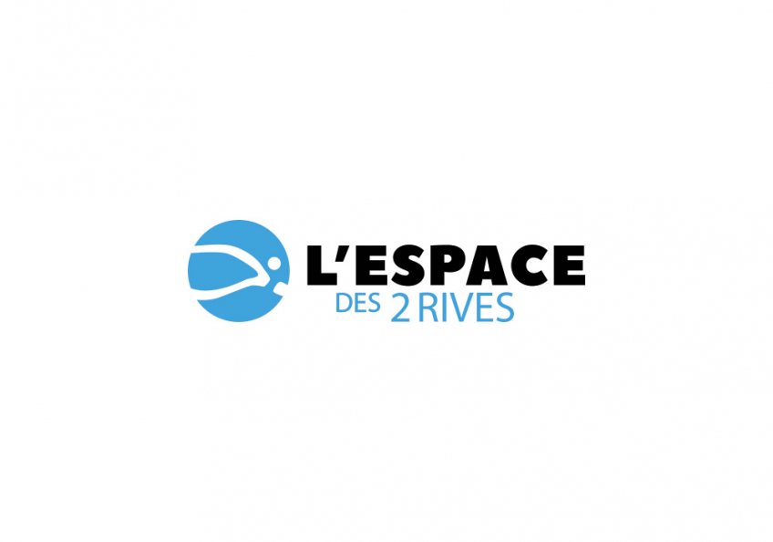 Création de logo pour l'entité L'espace des 2 rives