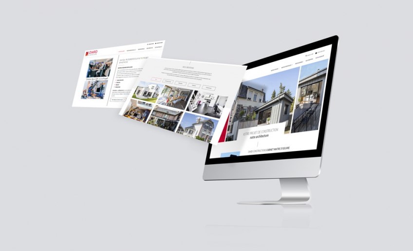 Création site internet pour le cabinet Diard Construction