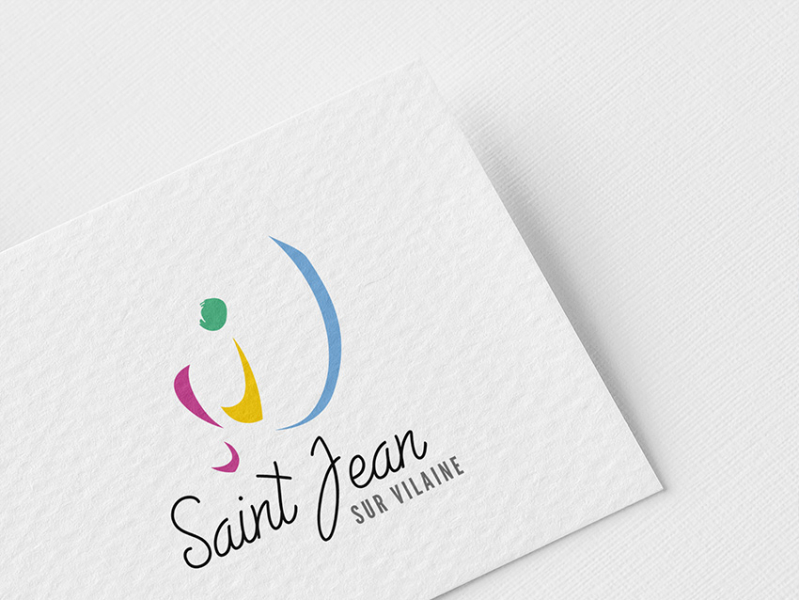 Refonte logo Mairie Saint Jean sur Vilaine