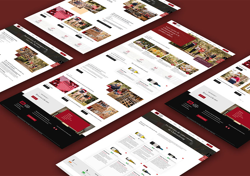 UX/UI site La Cave des Saveurs