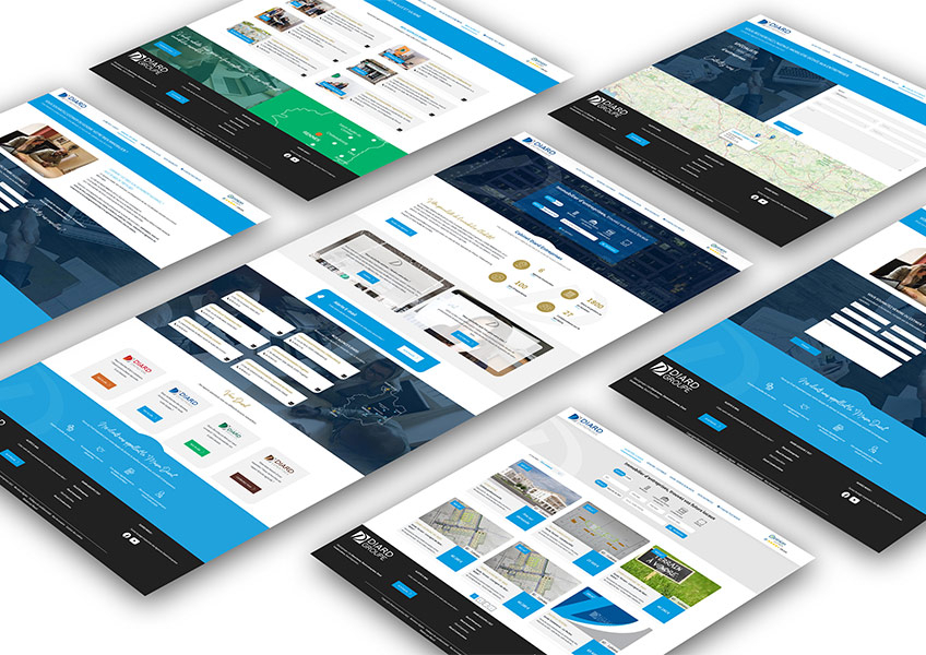 UI/UX design Cabinet Diard Entreprises