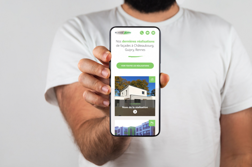 site blandin façades mobile