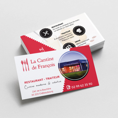 Création de carte de visite 